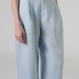The Great Linen Trousers in Coral Blue