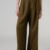 The Great Linen Trousers in Olive
