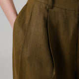 The Great Linen Trousers in Olive