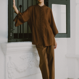 Accent Shirt in Chocolate