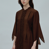 Accent Shirt in Chocolate