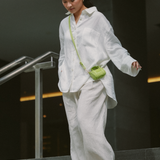 Micro Dopamine Duffel in Key Lime