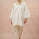The Signature Knot Skirt in Brick