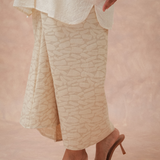 The Signature Knot Skirt in Brick