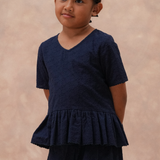 Mini Manis Set in Navy