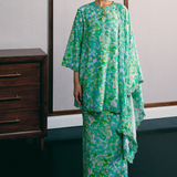 Serene Kurung Set with Selendang in Meadow