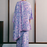 Serene Kurung Set with Selendang in Wisteria