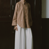 Technical Flowing Trousers in White