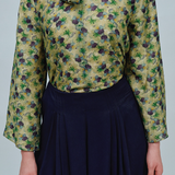 Technical Flowing Trousers in Navy