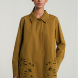 The Artist Poplin Shirt in Olive