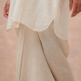 The Signature Knot Skirt in Travertine