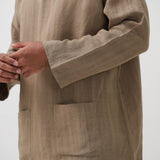 Musa Linen Set in Olive