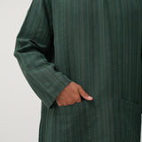 Musa Linen Set in Green