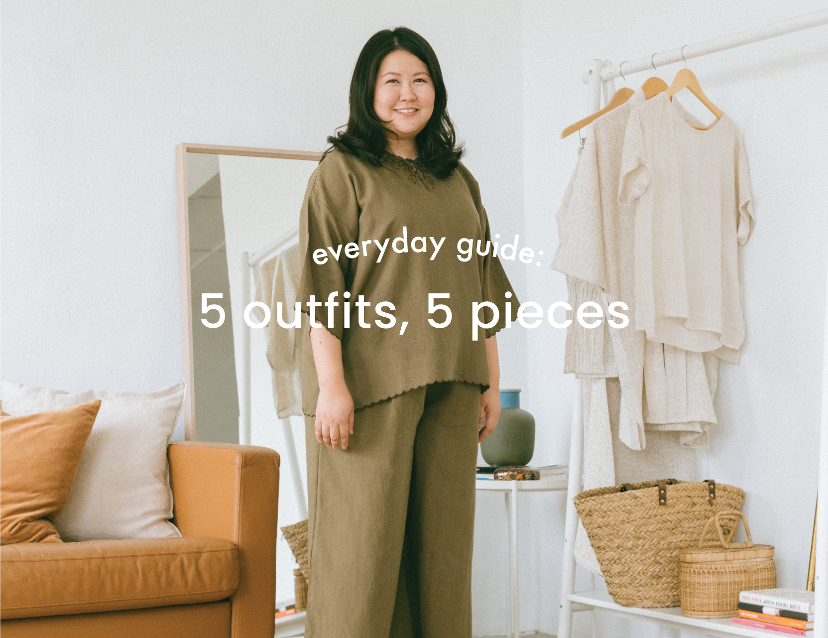 Everyday Guide: 5 looks from 5 easy pieces