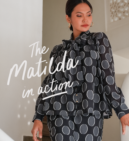 How to tie the Matilda Bow Set Whimsigirl
