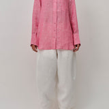 Sculptor Linen Pants in White