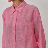 Great Linen Shirt in Pink