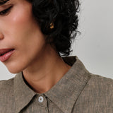 Friday Linen Shirt in Moss