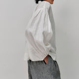 Friday Linen Pants in Heather Grey