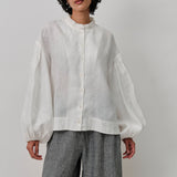 Lady Linen Shirt in White