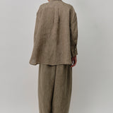 Friday Linen Shirt in Moss
