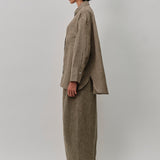 Friday Linen Shirt in Moss
