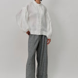 Lady Linen Shirt in White