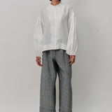 Lady Linen Shirt in White