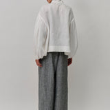 Friday Linen Pants in Heather Grey
