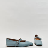 Great Mary Janes in Powder Blue