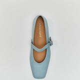 Great Mary Janes in Powder Blue