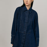 Working Denim Shirt in Dark Wash