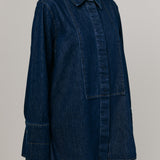 Working Denim Shirt in Dark Wash