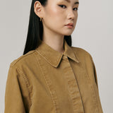 Working Twill Shirt in Camel