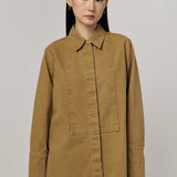 Working Twill Shirt in Camel