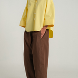 The Sculptor Poplin Shirt in Butter