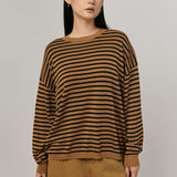 Jules Fine-Knit Jumper in Camel