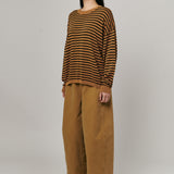 Jules Fine-Knit Jumper in Camel