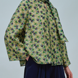 Gallery Bow Blouse in Floral