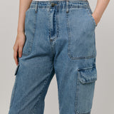 The Great Denim Cargo in Light Wash