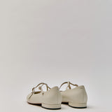 Great Criss-Cross Mary Janes in Buttercream