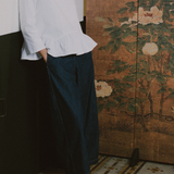 Sculptor Barrel Jeans in Dark Wash