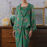 Dian Ramie 2-Piece Kebaya Top in Kiwi