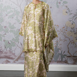 Serene Kurung Set with Selendang in Pistachio