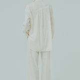 Galleria Broderie Shirt in Cream