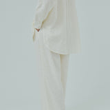 Galleria Broderie Shirt in Cream