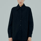 Galleria Broderie Shirt in Black