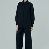 Friday Broderie Trousers in Black