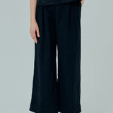 Friday Broderie Trousers in Black
