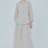 Curator Linen Waistcoat in Polka Dot